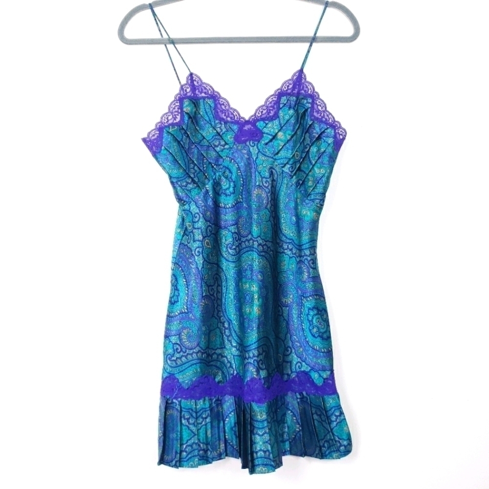 Victoria's Secret vintage Gold Lable lace trim Nightie size P - Picture 2 of 6